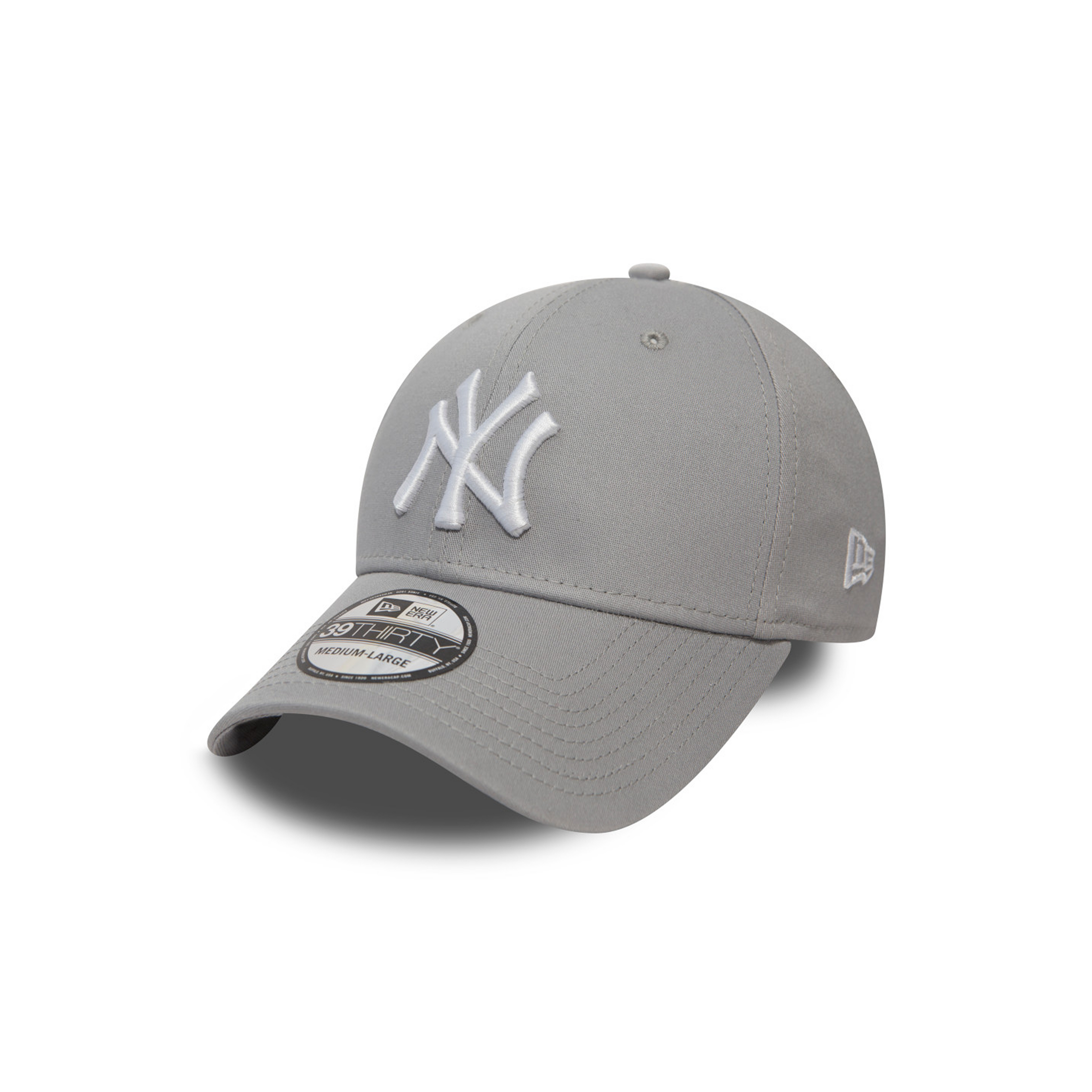Casquette 39thirty Stretch Fit NEW ERA New York Yankees Gris