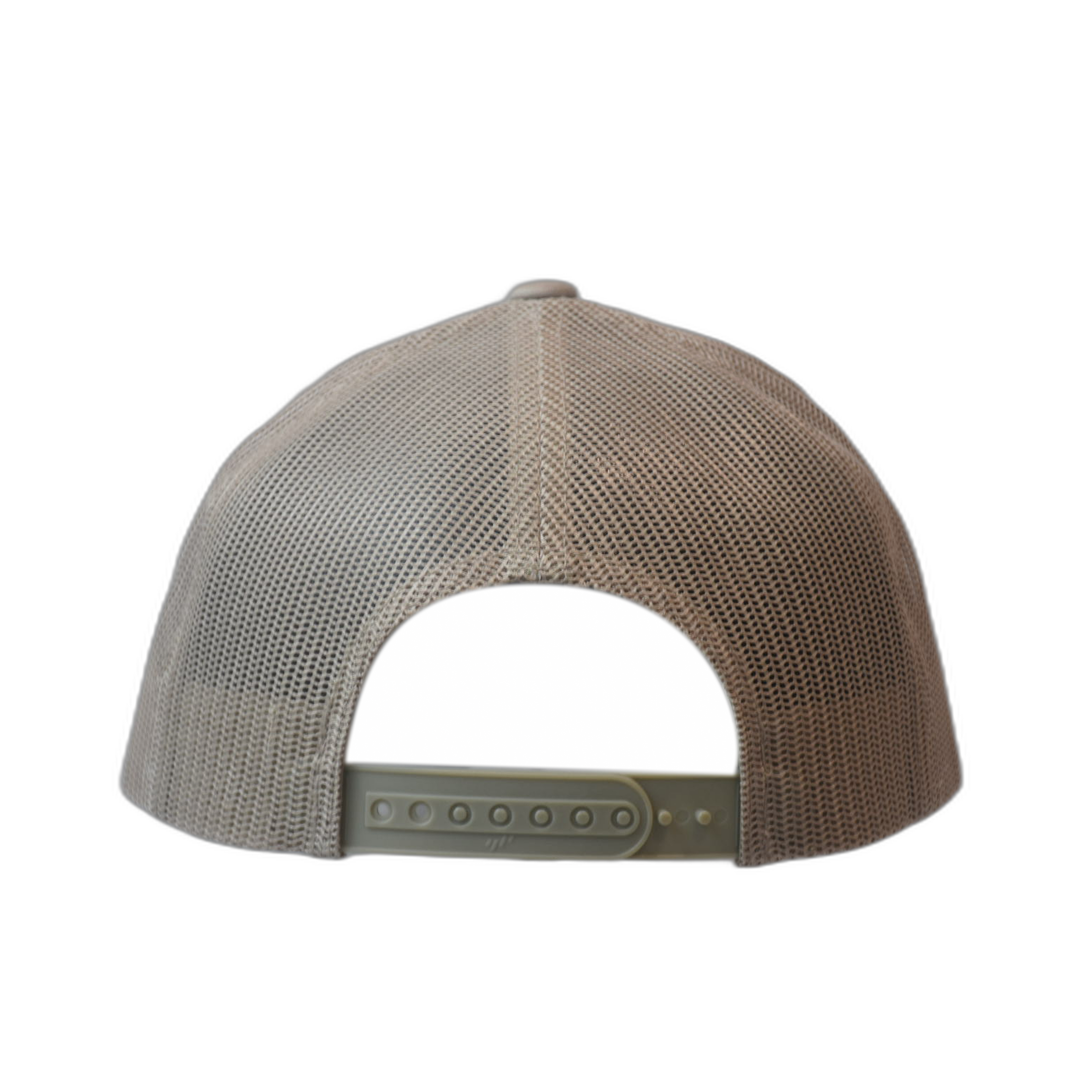 Casquette Trucker PEACE Uni Beige - Logo Noir