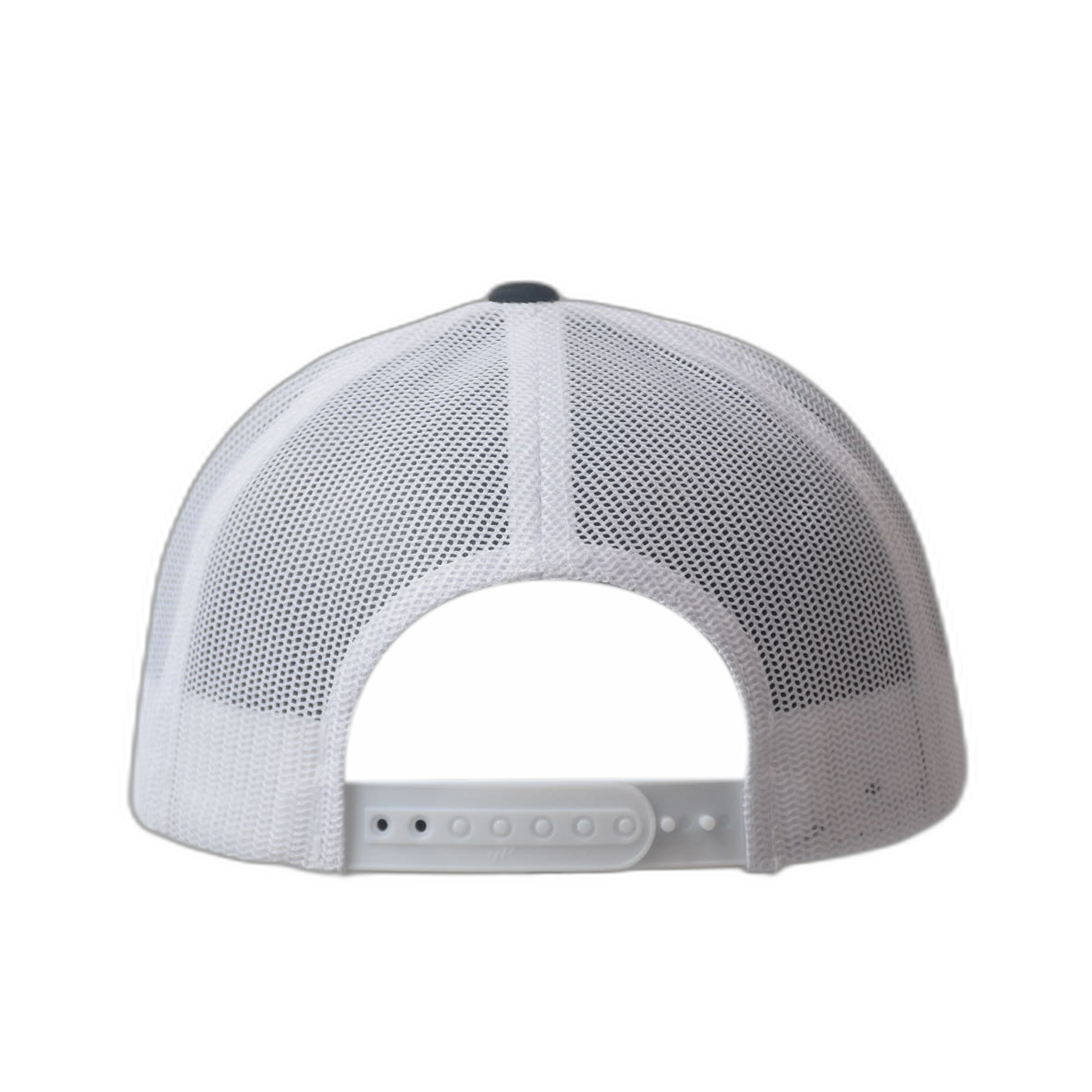 Casquette Trucker PEACE Bicolore Noire Blanche - Logo Noir