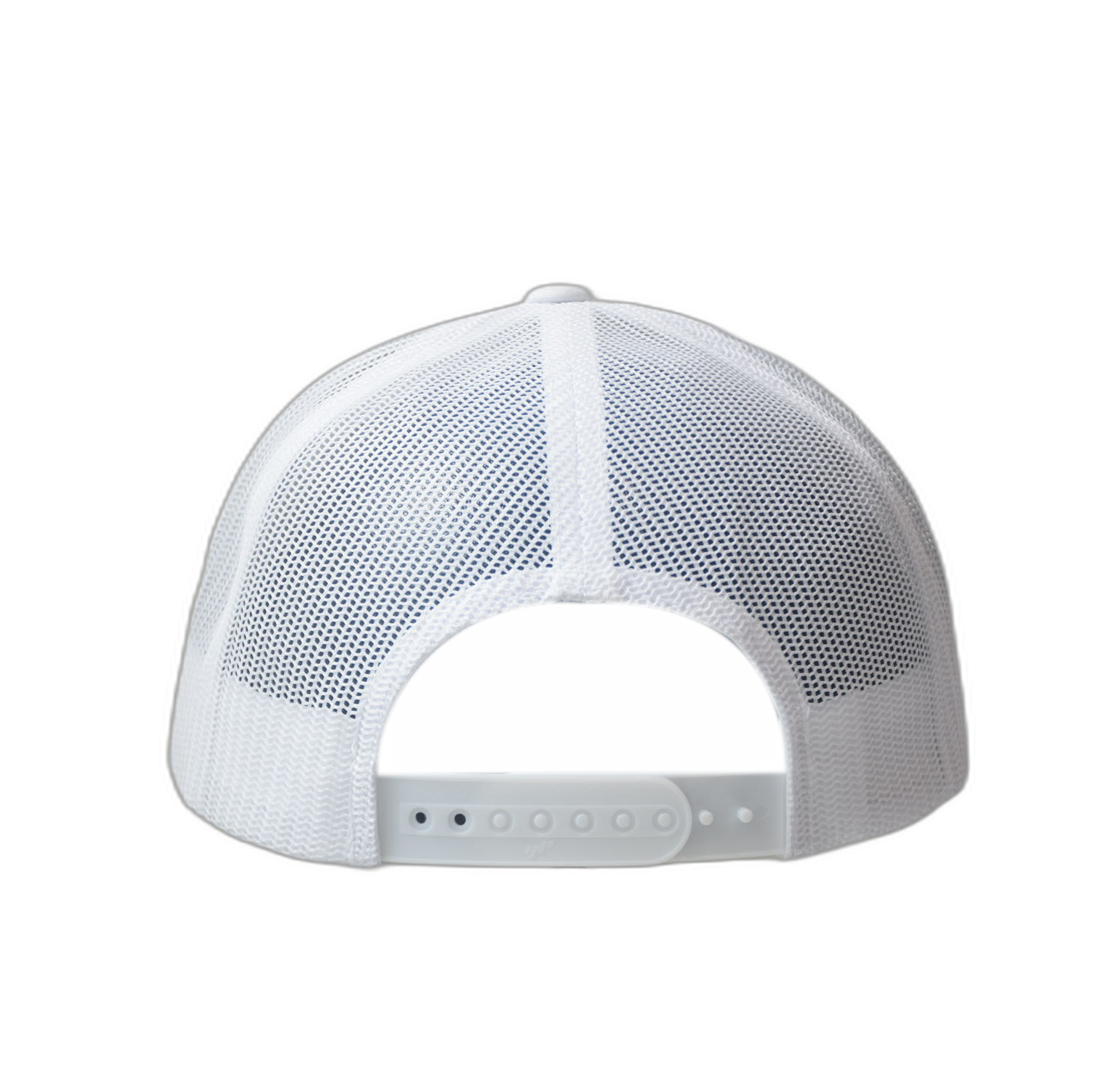 Casquette Trucker PEACE Uni Blanche - Logo Blanc