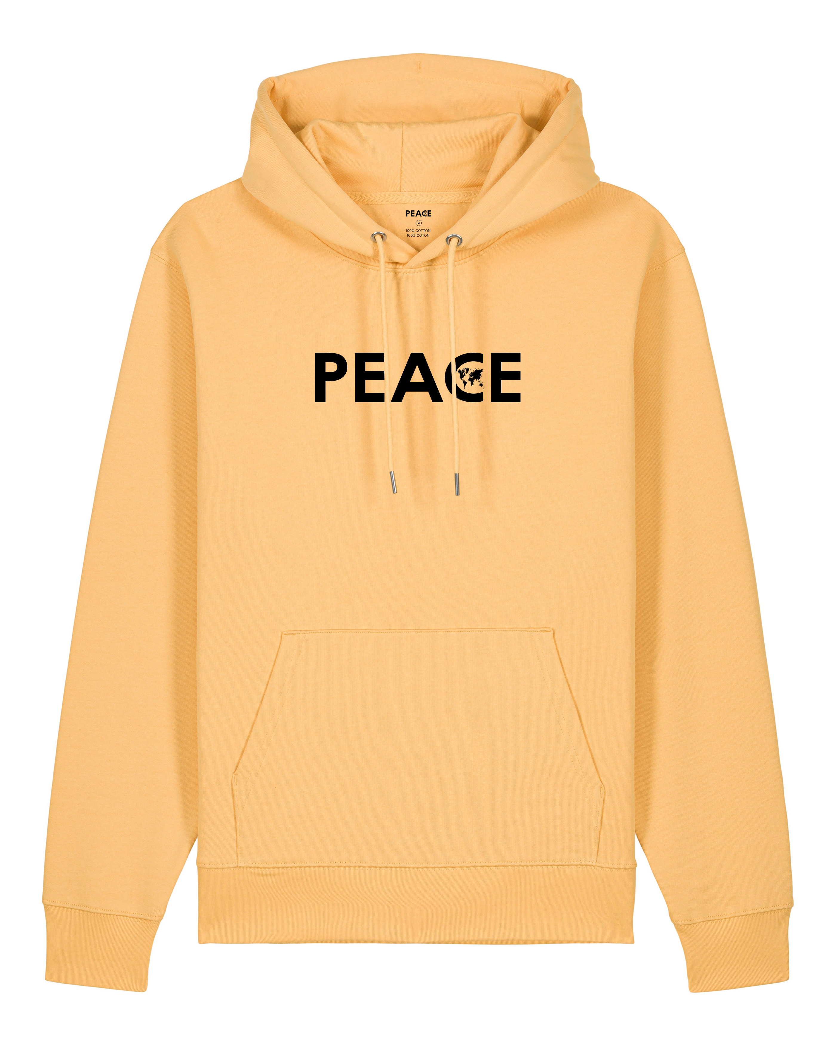 Hoodie PEACE Classic Nispero - Black Logo