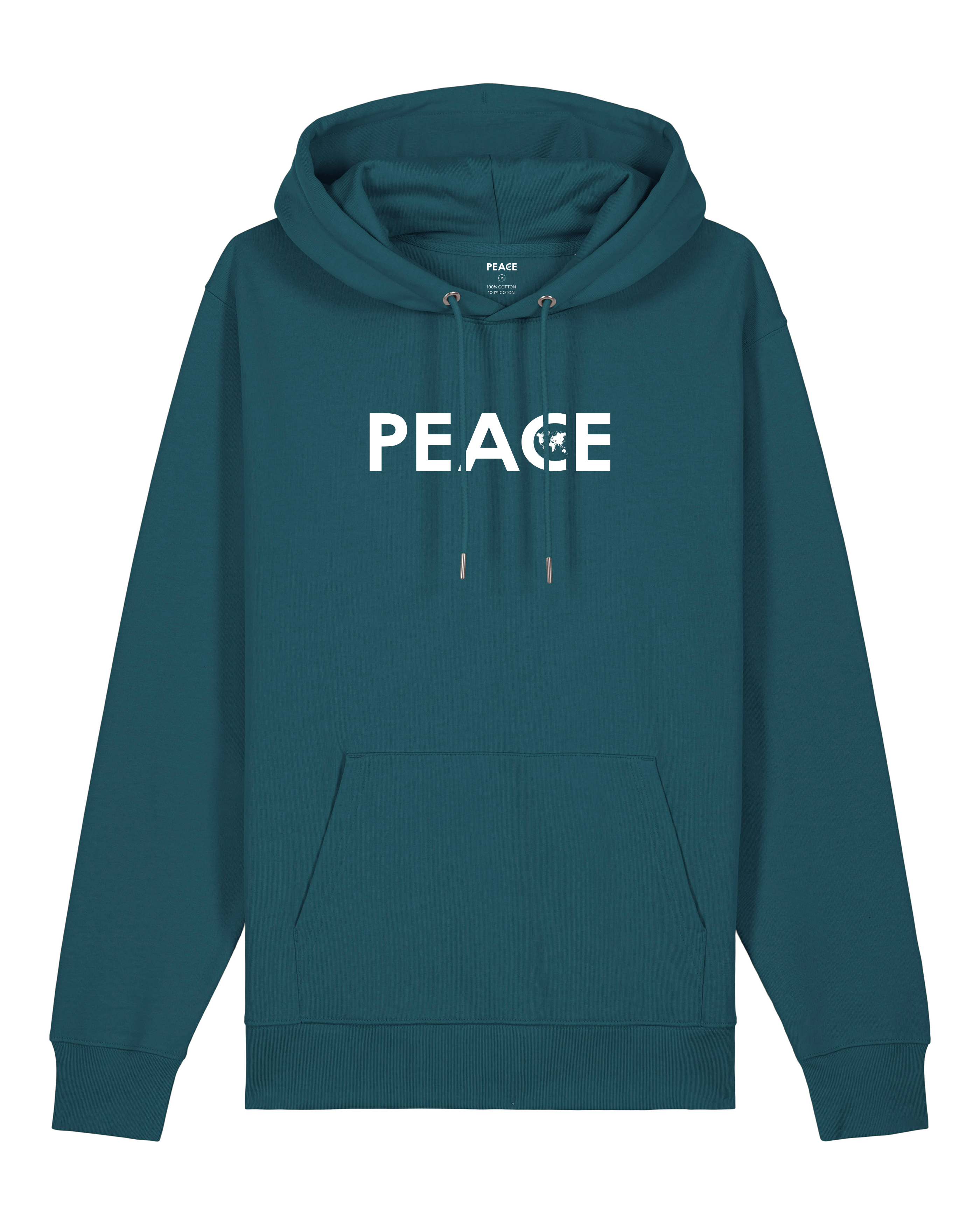 Sweat à Capuche PEACE Classic Stargazer - Logo Blanc