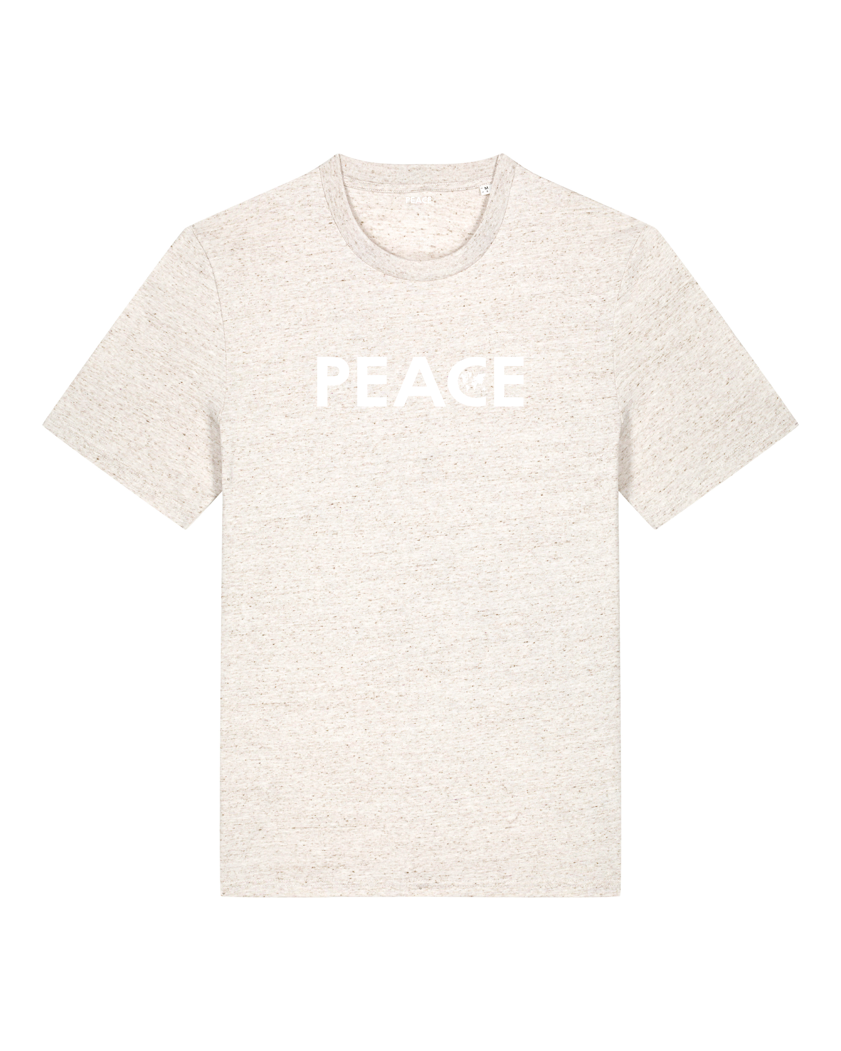 T-Shirt PEACE Classic Uni Eco Heather - White Logo