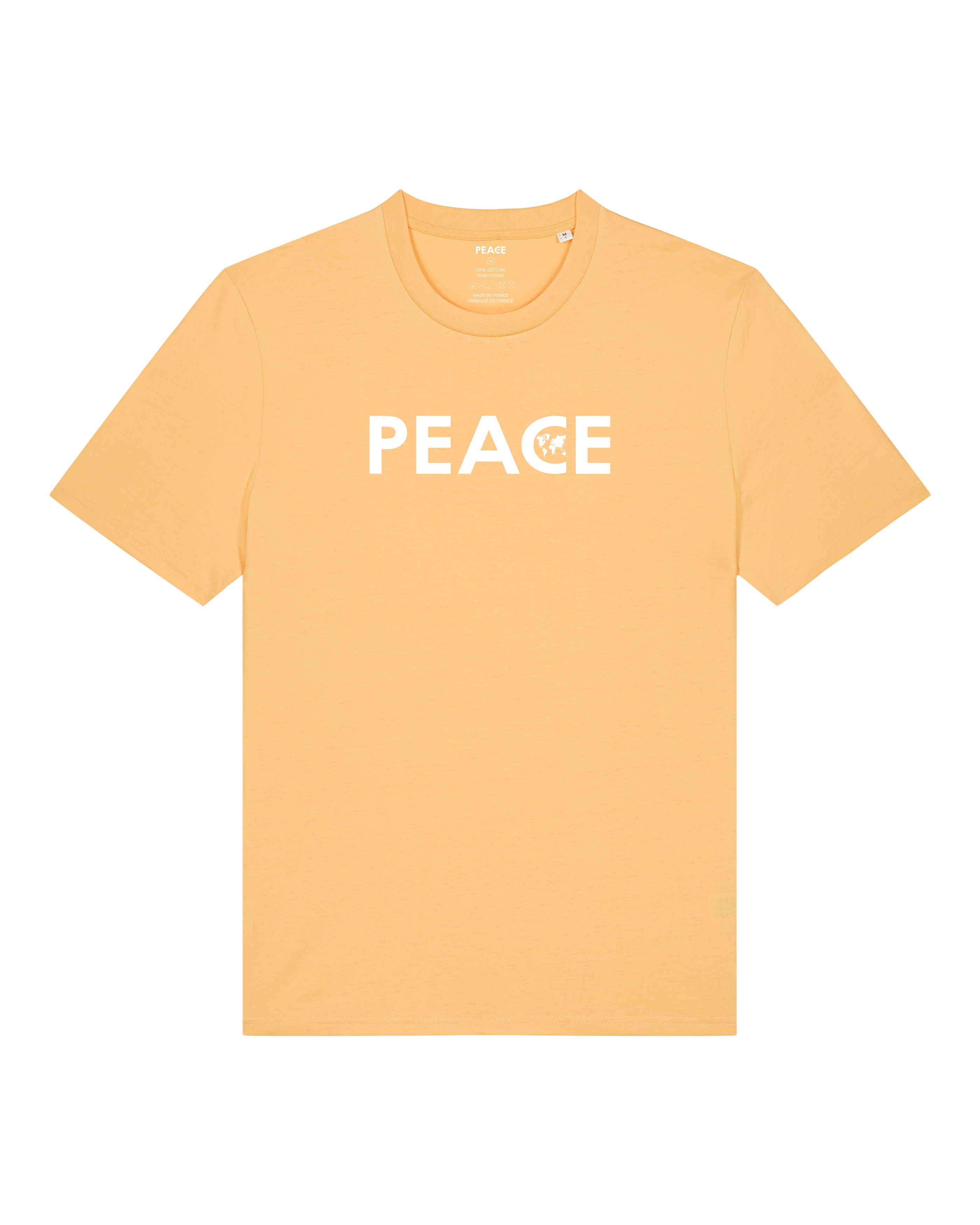 T-Shirt PEACE Classic Uni Nispero - White Logo